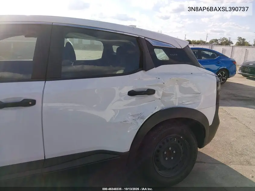 2025 NISSAN KICKS VIN 3N8AP6BAXSL390737 — фото 6