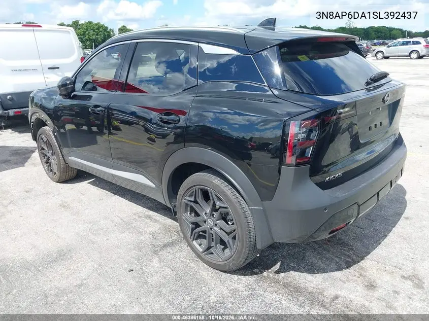 2025 NISSAN KICKS VIN 3N8AP6DA1SL392437 — фото 3