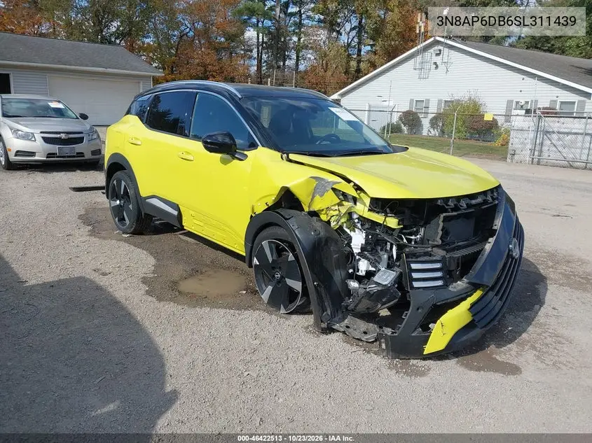 NISSAN KICKS 2025, VIN 3N8AP6DB6SL311439