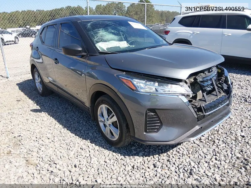 NISSAN KICKS 2025, VIN 3N1CP5BV2SL490559