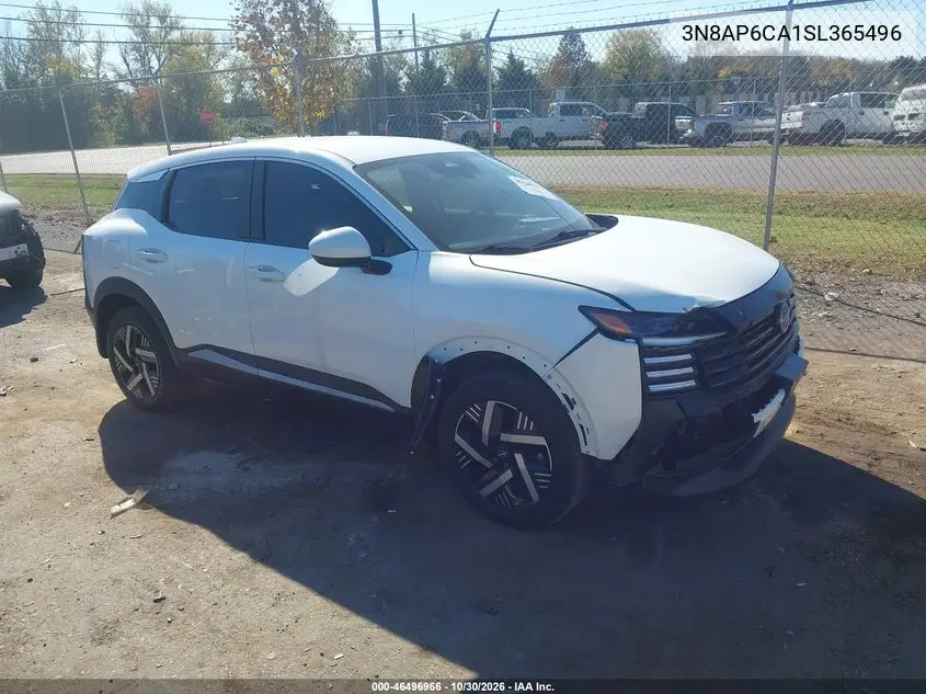 NISSAN KICKS 2025, VIN 3N8AP6CA1SL365496
