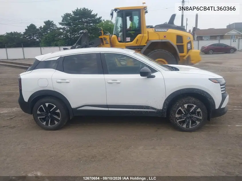 2026 NISSAN KICKS VIN 3N8AP6CB4TL360366 — фото 12
