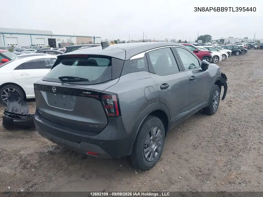 2026 NISSAN KICKS VIN 3N8AP6BB9TL395440 — фото 6