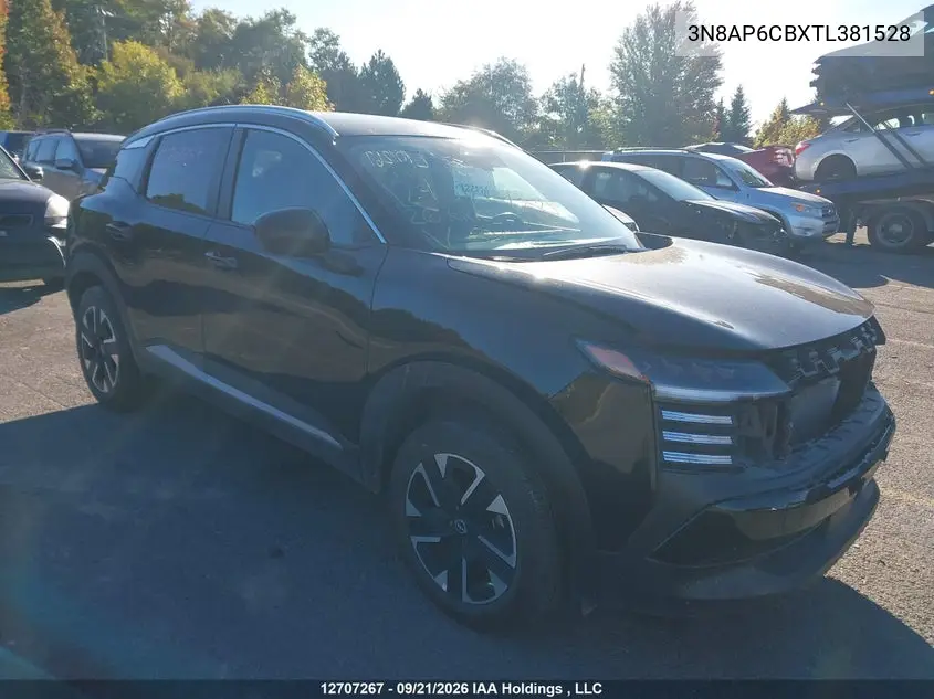 NISSAN KICKS 2026, VIN 3N8AP6CBXTL381528