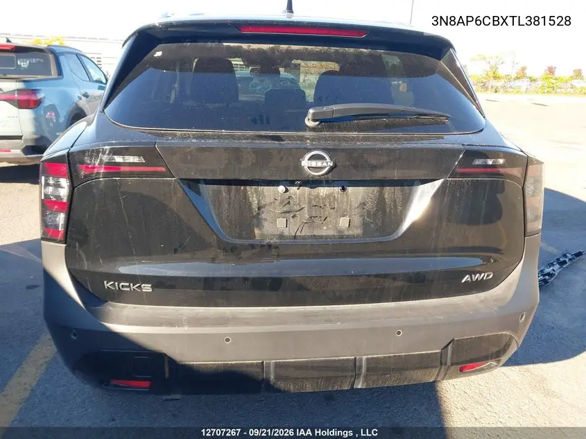 2026 NISSAN KICKS VIN 3N8AP6CBXTL381528 — фото 16