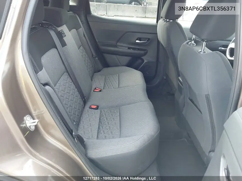 2026 NISSAN KICKS VIN 3N8AP6CBXTL356371 — фото 8