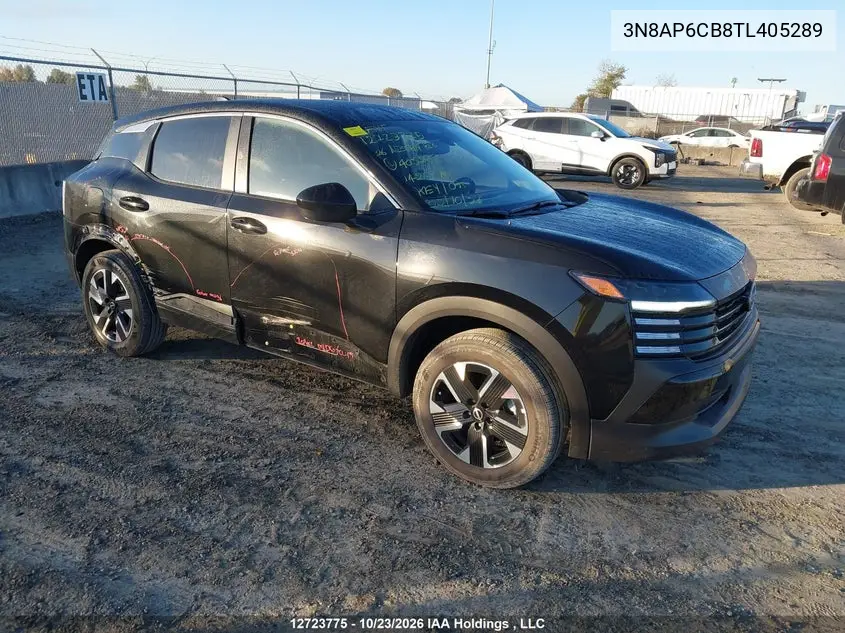 NISSAN KICKS 2026, VIN 3N8AP6CB8TL405289