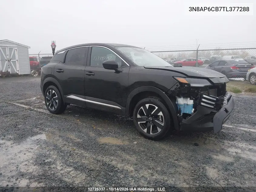 NISSAN KICKS 2026, VIN 3N8AP6CB7TL377288