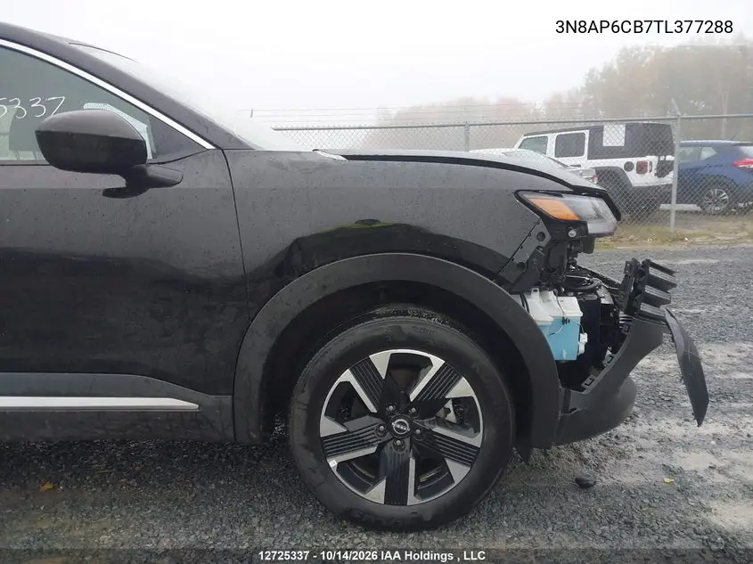 2026 NISSAN KICKS VIN 3N8AP6CB7TL377288 — фото 12