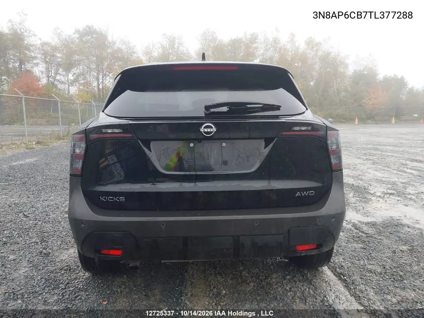 2026 NISSAN KICKS VIN 3N8AP6CB7TL377288 — фото 17