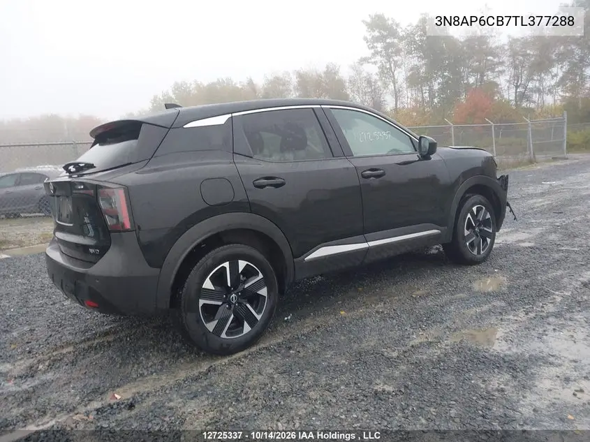 2026 NISSAN KICKS VIN 3N8AP6CB7TL377288 — фото 4