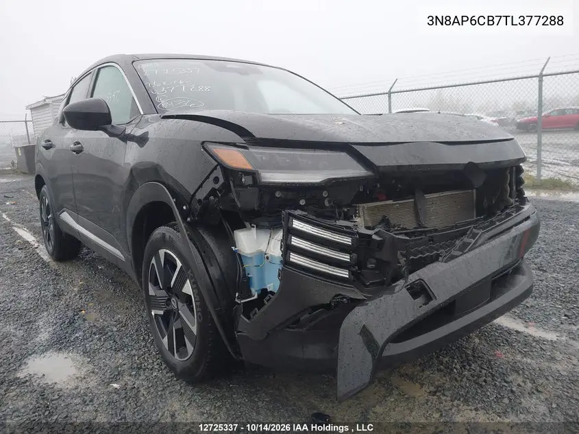2026 NISSAN KICKS VIN 3N8AP6CB7TL377288 — фото 6