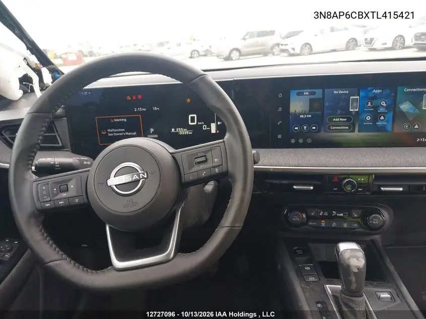 2026 NISSAN KICKS VIN 3N8AP6CBXTL415421 — фото 20