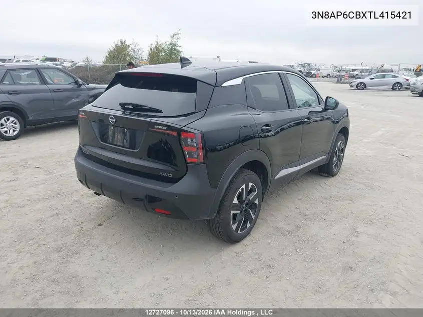 2026 NISSAN KICKS VIN 3N8AP6CBXTL415421 — фото 4