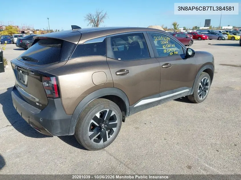 2026 NISSAN KICKS VIN 3N8AP6CB7TL384581 — фото 4