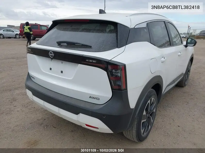 2026 NISSAN KICKS VIN 3N8AP6CB8TL382418 — фото 4