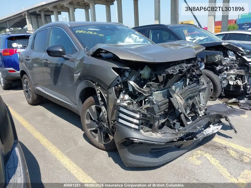 NISSAN KICKS 2026, VIN 3N8AP6CB2TL301896