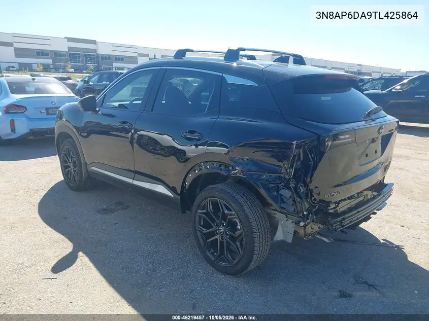 2026 NISSAN KICKS VIN 3N8AP6DA9TL425864 — фото 3