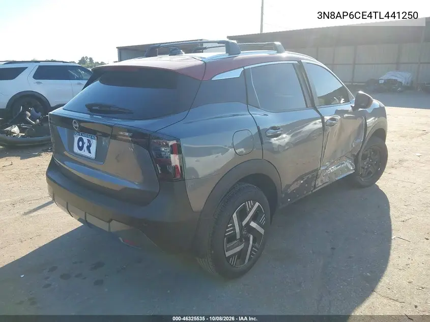 2026 NISSAN KICKS VIN 3N8AP6CE4TL441250 — фото 4