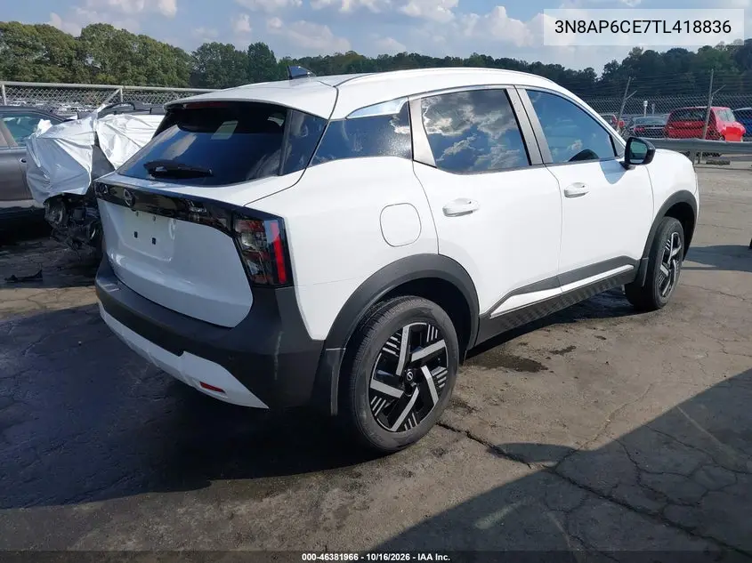 2026 NISSAN KICKS VIN 3N8AP6CE7TL418836 — фото 4