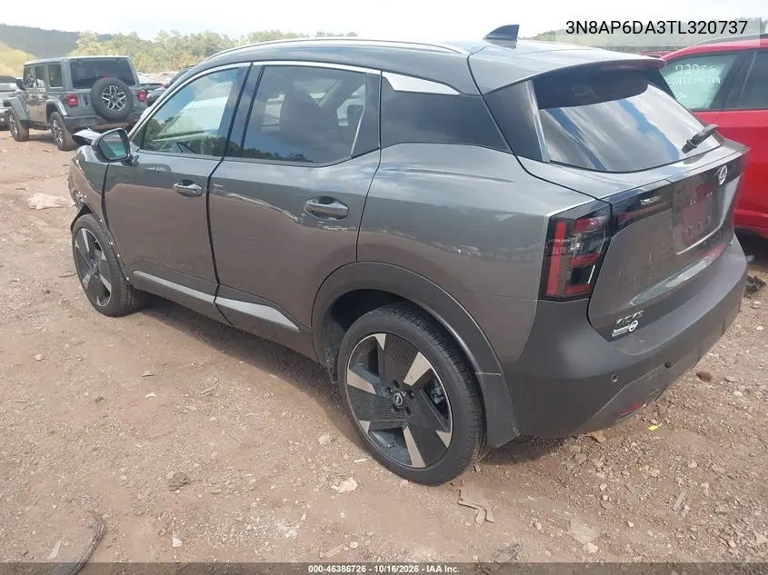 2026 NISSAN KICKS VIN 3N8AP6DA3TL320737 — фото 3