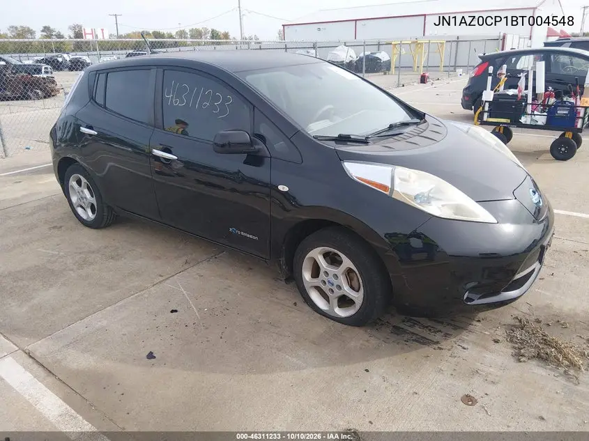 NISSAN LEAF 2011, VIN JN1AZ0CP1BT004548