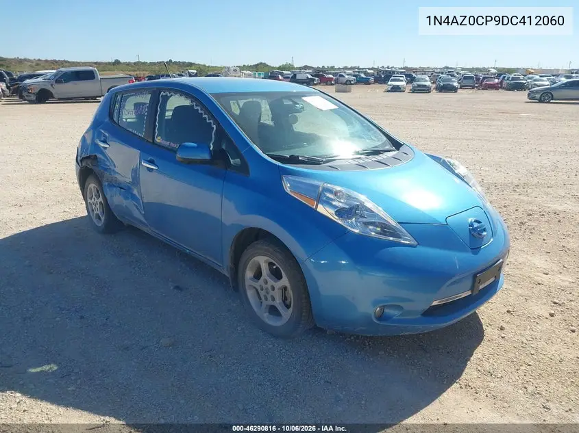 NISSAN LEAF 2013, VIN 1N4AZ0CP9DC412060