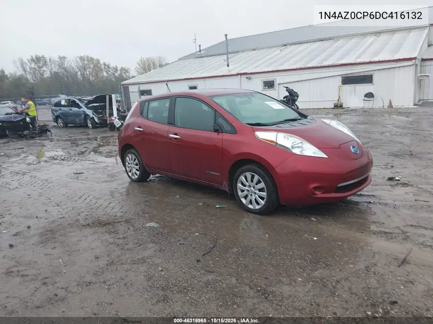NISSAN LEAF 2013, VIN 1N4AZ0CP6DC416132