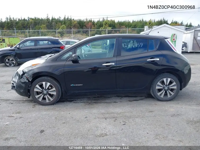 2016 NISSAN LEAF VIN 1N4BZ0CP4GC300968 — фото 14