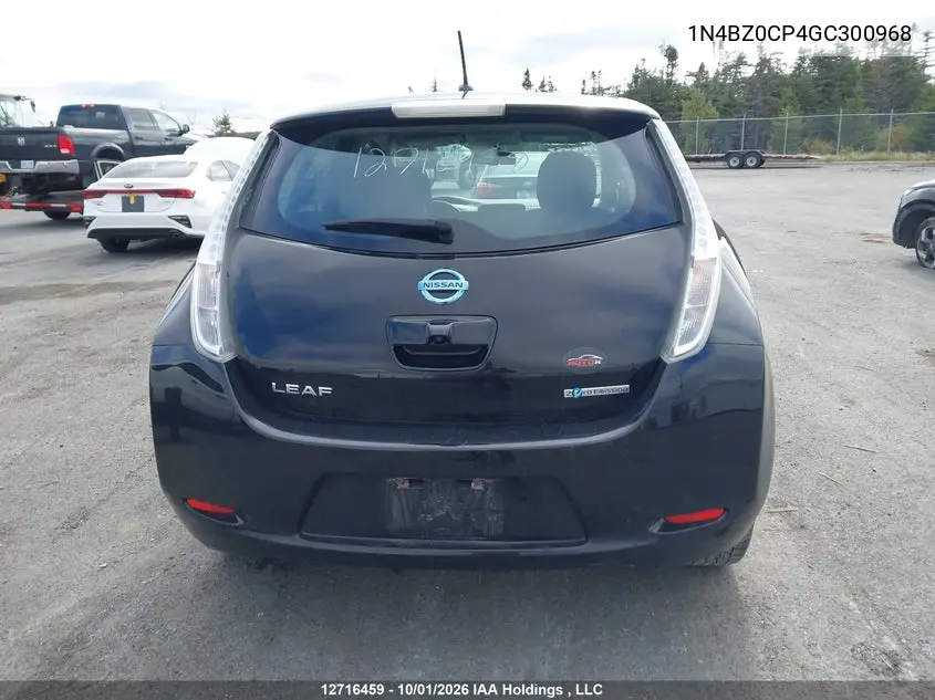 2016 NISSAN LEAF VIN 1N4BZ0CP4GC300968 — фото 16