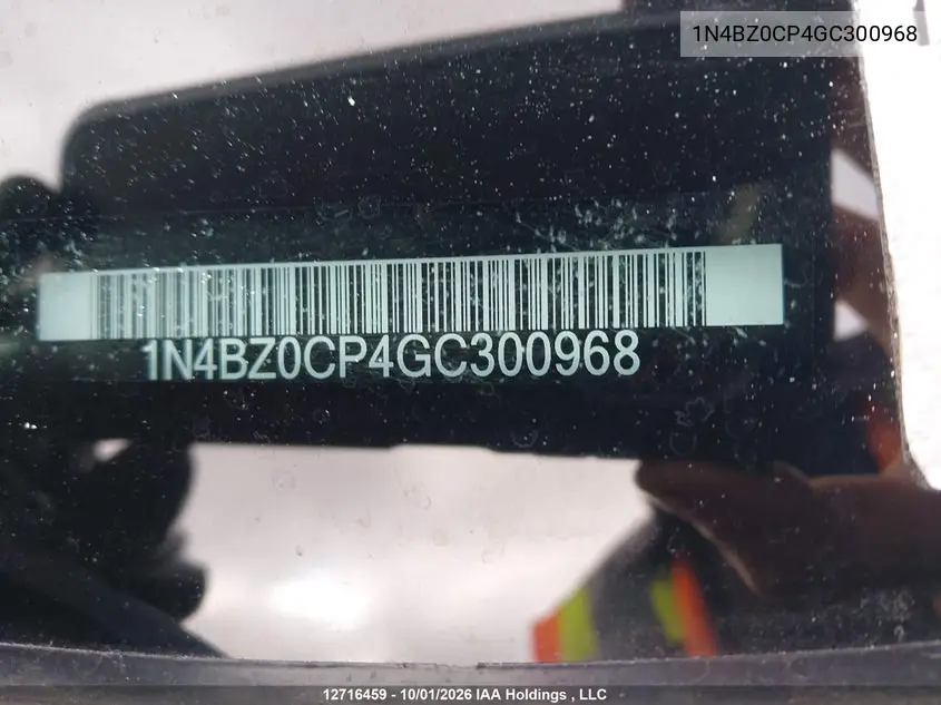 2016 NISSAN LEAF VIN 1N4BZ0CP4GC300968 — фото 19
