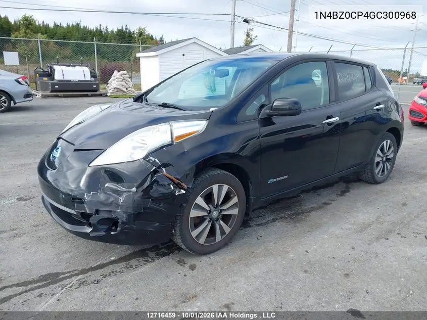 2016 NISSAN LEAF VIN 1N4BZ0CP4GC300968 — фото 6