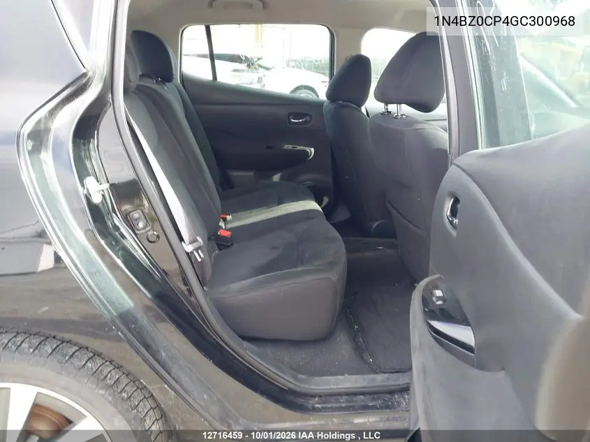 2016 NISSAN LEAF VIN 1N4BZ0CP4GC300968 — фото 8