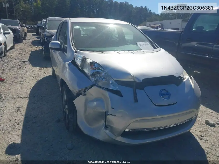 NISSAN LEAF 2016, VIN 1N4BZ0CP2GC306381