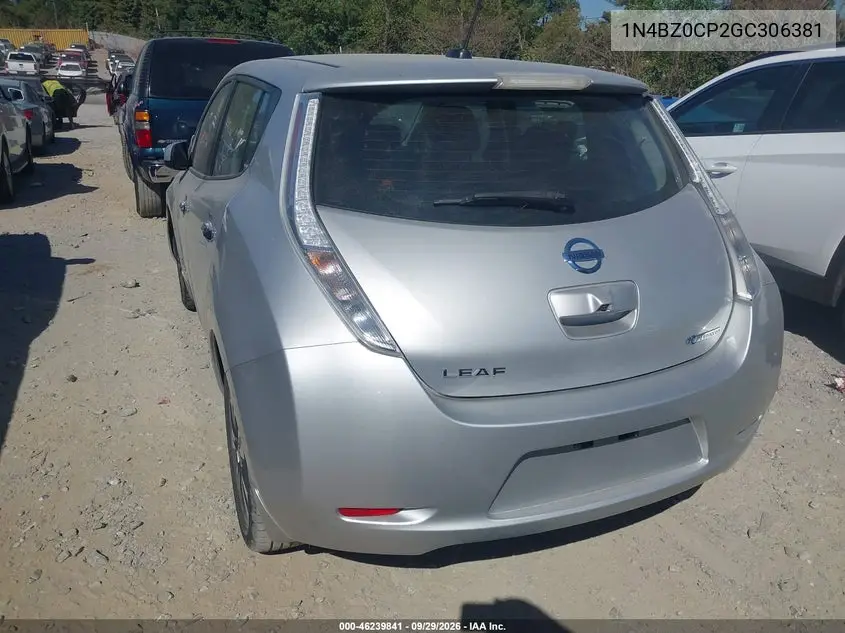 2016 NISSAN LEAF VIN 1N4BZ0CP2GC306381 — фото 3