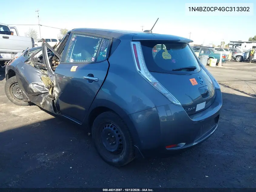 2016 NISSAN LEAF VIN 1N4BZ0CP4GC313302 — фото 3