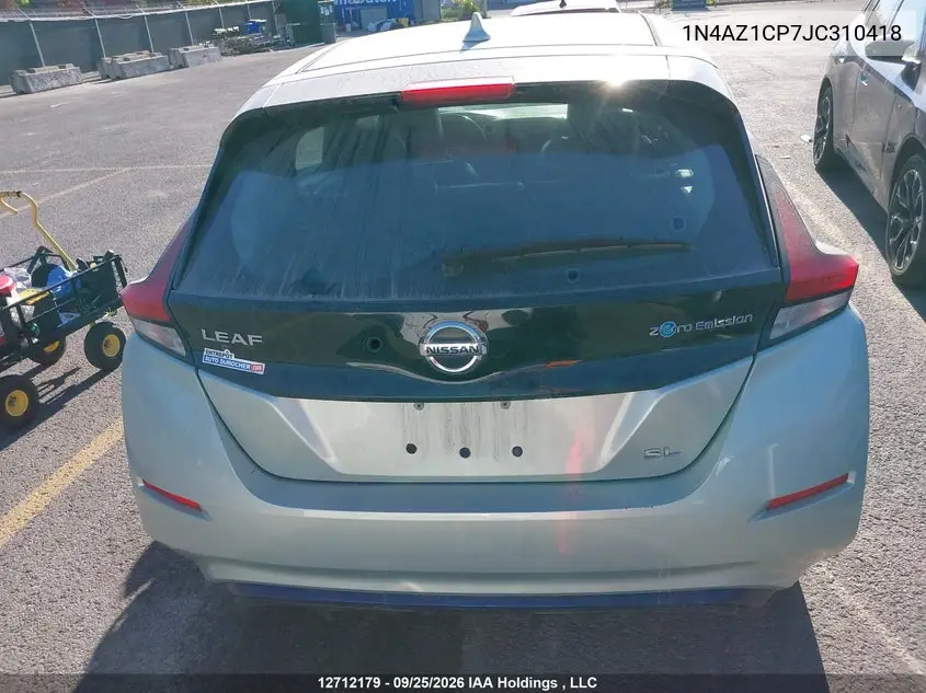 2018 NISSAN LEAF VIN 1N4AZ1CP7JC310418 — фото 17