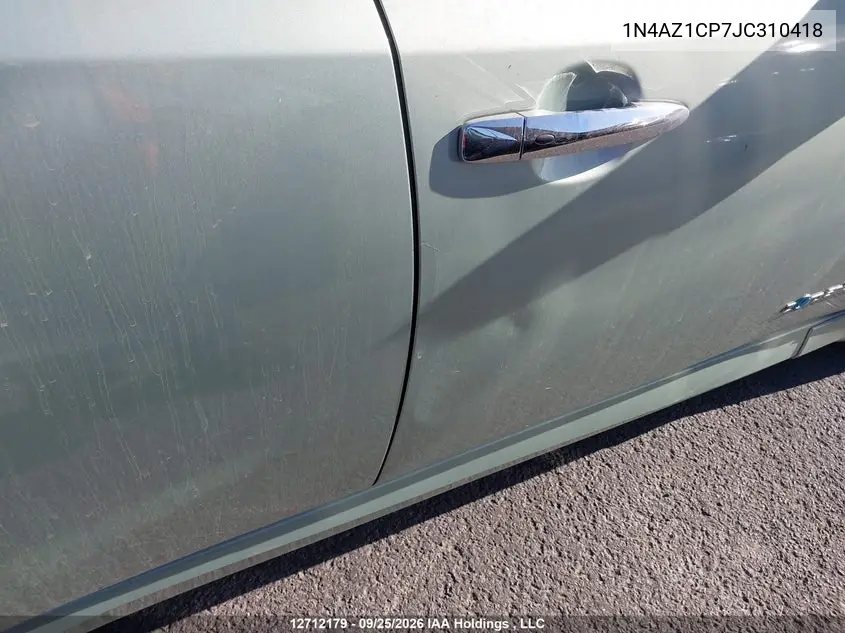 2018 NISSAN LEAF VIN 1N4AZ1CP7JC310418 — фото 21
