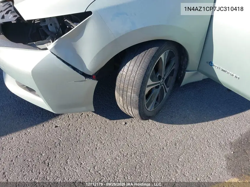 2018 NISSAN LEAF VIN 1N4AZ1CP7JC310418 — фото 22
