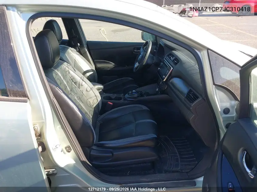 2018 NISSAN LEAF VIN 1N4AZ1CP7JC310418 — фото 5