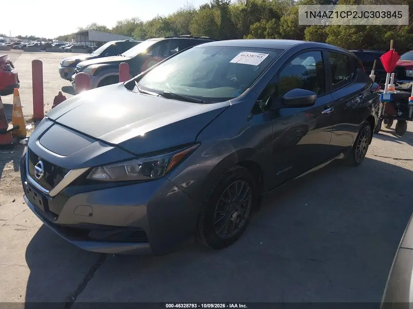 2018 NISSAN LEAF VIN 1N4AZ1CP2JC303845 — фото 2