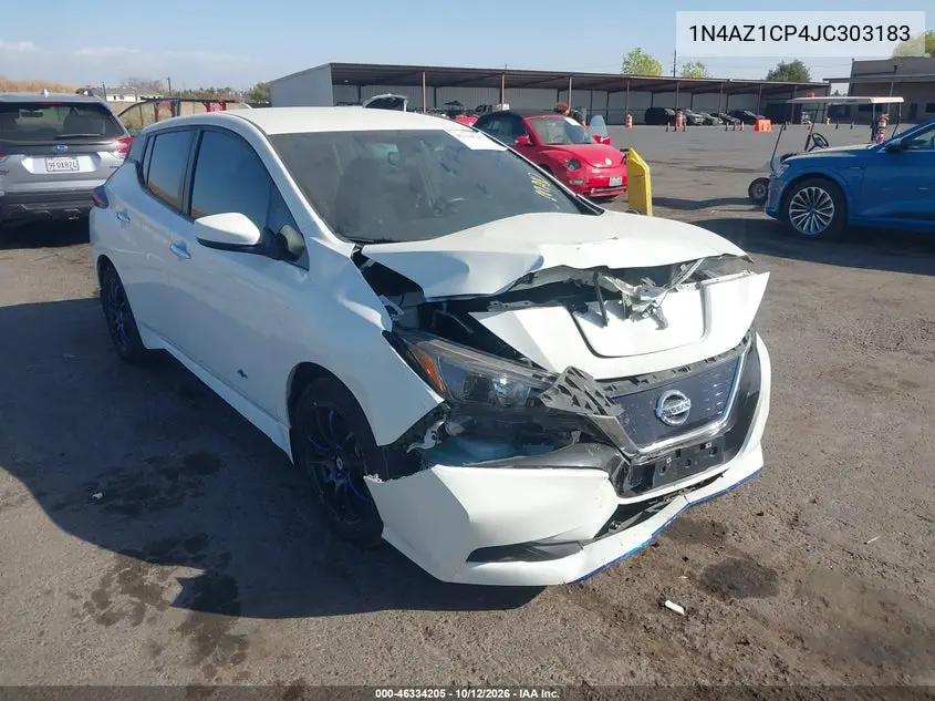 NISSAN LEAF 2018, VIN 1N4AZ1CP4JC303183