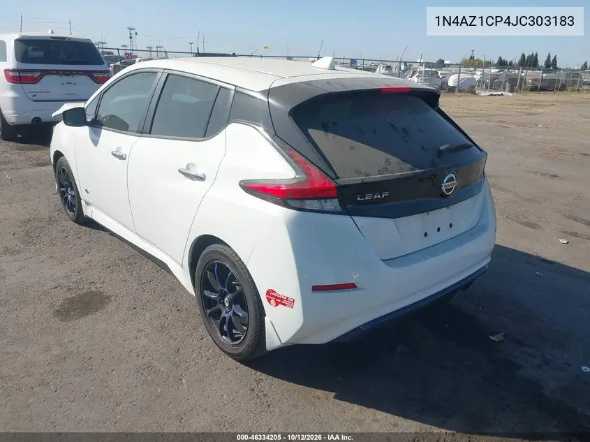 2018 NISSAN LEAF VIN 1N4AZ1CP4JC303183 — фото 3