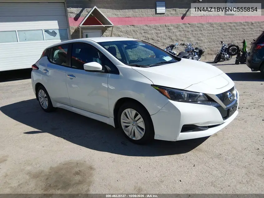 NISSAN LEAF 2022, VIN 1N4AZ1BV5NC555854