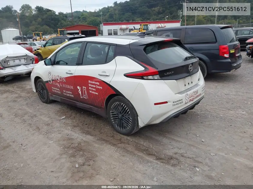2023 NISSAN LEAF VIN 1N4CZ1CV2PC551612 — фото 3
