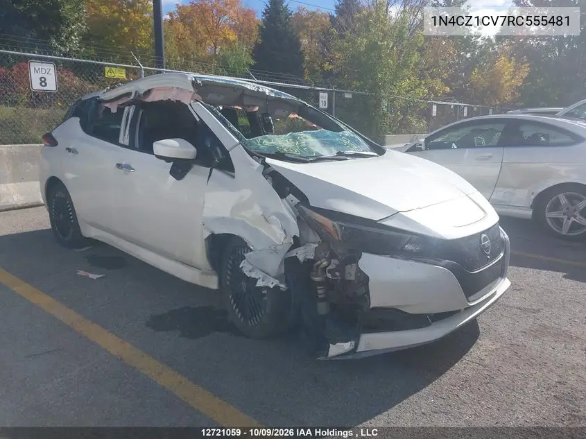 NISSAN LEAF 2024, VIN 1N4CZ1CV7RC555481