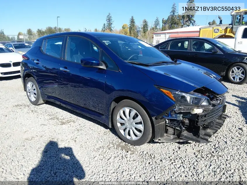 NISSAN LEAF 2024, VIN 1N4AZ1BV3RC550433