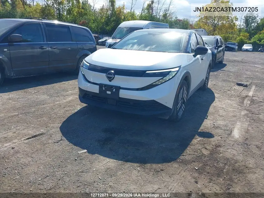 2026 NISSAN LEAF VIN JN1AZ2CA3TM307205 — фото 2