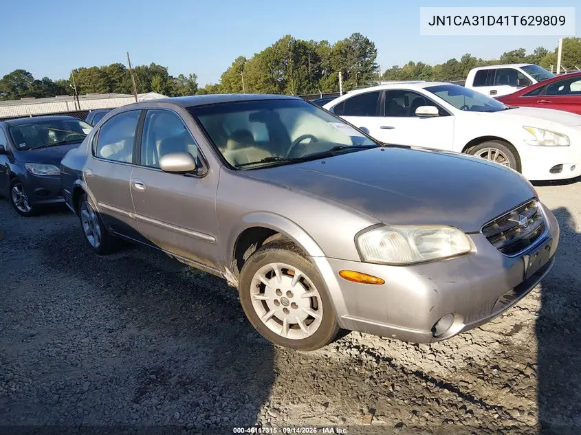 NISSAN MAXIMA 2001, VIN JN1CA31D41T629809