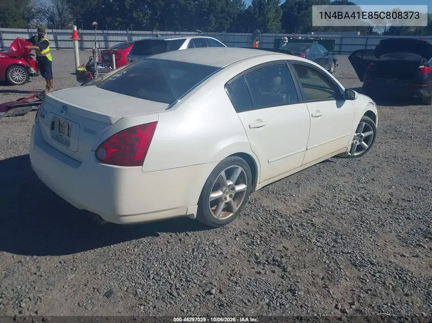 2005 NISSAN MAXIMA VIN 1N4BA41E85C808373 — фото 4
